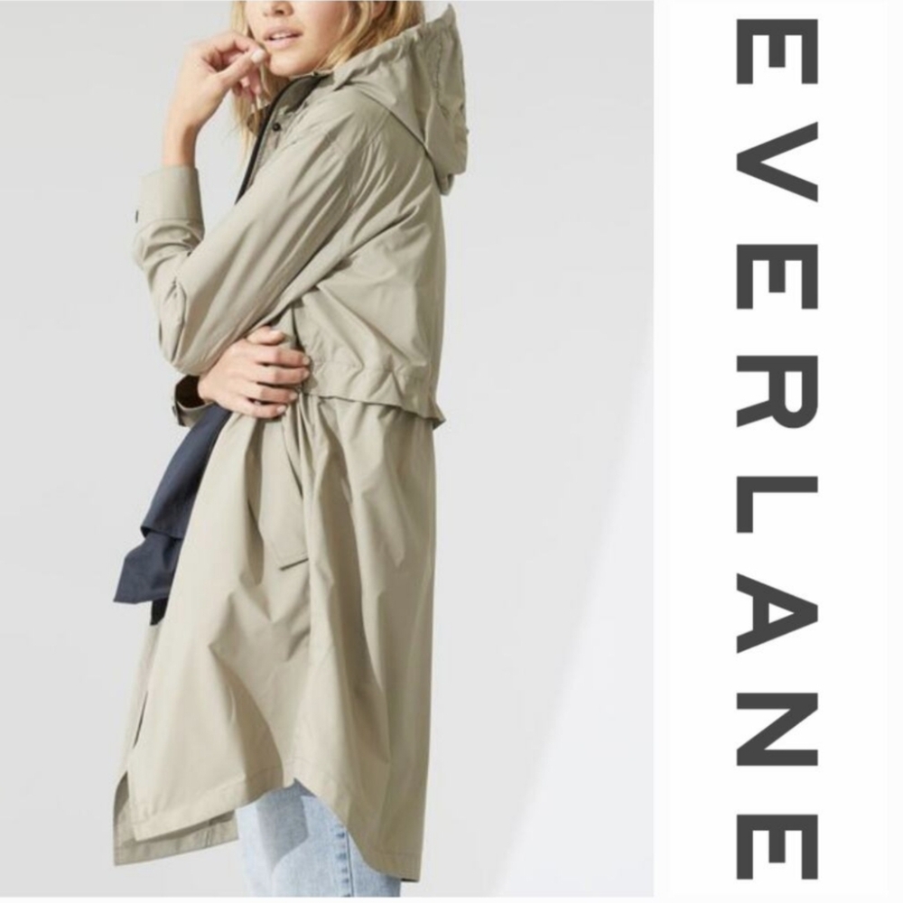 🆕EVERLANE The ReNew Oversized Lightweight Anorak Jacket - Picture 4 of 12